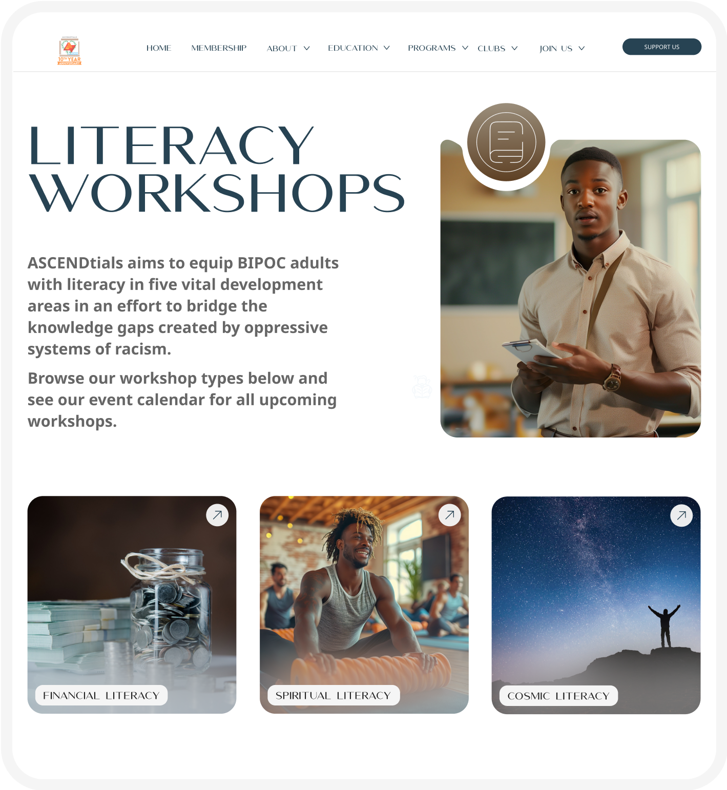 Literacy Workshops Page